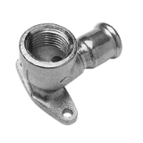 I.CFSP - NP16 Press fittings Elbows FEMALE / BSP FEMALE 90° TO FIX Stainless steel 316 or galvanized steel