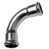 I.CS - NP16 Press fittings Elbows FEMALE / FEMALE 90° Stainless steel 316 or galvanized steel