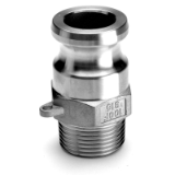 I.RCAM - Quick couplings / Cam & groove adapters F - TYPE MALE ADAPTERS Stainless steel 316