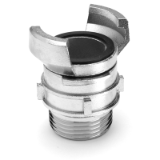 I.4SVM - Quick couplings / Symmetrical Lockable BSP MALE HALF COUPLINGS Stainless steel 316