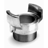 I.4SSM - Quick couplings / Symmetrical Non-lockable BSP MALE HALF COUPLINGS WITH COLLAR Stainless steel 316