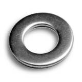 V.2M - MEDIUM SIZED STAMPED WASHERS NFE 25-513M Inox A2 / S.S 304 or Inox A4 / S.S 316