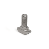 GN 52b T-Slot Bolts, Steel / Stainless Steel, for Aluminum Profiles (b-Modular System)
