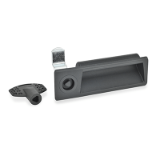 GN 731.2 - Latches with Gripping Tray, Operation with Socket Key, Form DK with triangular spindle