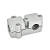GN 194 - T-Angle Connector Clamps, Aluminum, with screw, stainless steel