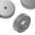 Cylindrical gears module 1