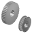 Ozubené řemenice L 075 pro Taper Lock pro řemen šířky 075 (3/4" = 19,05 mm)