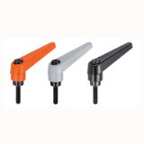 EH 24400. - Adjustable Clamping Levers with male thread