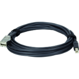 USB 2.0 PFT B plug - A HIFF jack 2,0m