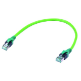 RJI DB Cat6a Cable Assy green PUR 0,3m