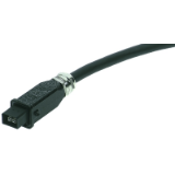 Hybr.cable Assy,DC,1m,FO+POW-MM-1xHAN3A