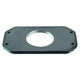 Han 48HPR mounting cover 1xM63