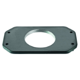 Han 48HPR mounting cover 1xM75