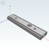 zh24cw - Linear slide rail · 15 series · Light load type · Two section type
