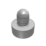 BR64A_F - Positioning pins - large head spherical/small head spherical - for circuit boards