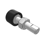 BM10QL - Cylindrical head stopper stop screw · Flat head cylindrical large stopper - with wrench slot - adjustable type