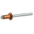 ALFO® Copper / Steel Dome Head - Standard Blind Rivet