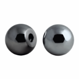 GPBss/GPBAL - Threaded spherical knob - stainless steel 304 or aluminium