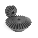 MHB 2 - Moulded plastic bevel gear - Nylon 6 - Ratio 1.5:1 - Module 2.0