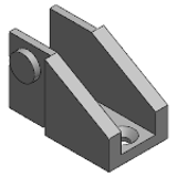 Mounting Brackets - Polymer, one-piece - one-piece | Locking