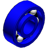 xirodur® D180 Polymer Ball Bearings - Radial deep-groove ball bearings