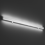 ALISSO - Lampada con illuminazione superiore/inferiore con fissaggio a specchio