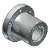 FMS - flanged nut version A