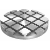 K1532 - Baseplates, grey cast iron, round, with T-slots