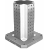 K1533 - Clamping towers, grey cast iron, 4-sided, with grid holes