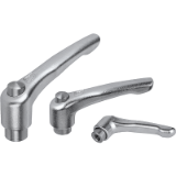 K0124 - Clamping levers protective cap with internal thread, stainless steel