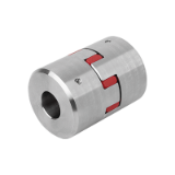 K1895 - Elastomer dog couplings with grub screw, stainless steel