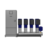 DeltaMacro with Material number -BIM Data - Pressure booster system