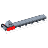 ALSP - 1 LOAD - LINEAR AXIS ON THE FLOOR - WITH METAL PROTECTION