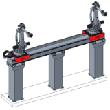 ALES - 2 ROBOTS - HIGH LINEAR AXIS - STANDARD