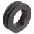 MAE-TL-KRS-2-SPA/A(13)-GG - V-Belt Pulleys made from cast iron for Taper Bushes, 2 Grooves, Profile XPA, SPA and A (13)