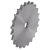 MAE-KR-KRL-06B-1-ST - Plate wheels KRL, ISO 06 B-1, Pitch 3/8 x 7/32“