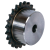 MAE-KR-KRG-10B-1 - Sprockets KRG with One-Sided Hub, ISO 06 B-1, Pitch 5/8 x 3/8“, Teeth induction hardened