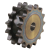 MAE-DKR-ZREG-08B-1-C45-50HRC - Double-Sprockets ZREG for two Single-Strand Roller Chains DIN ISO 606 (ex DIN 8187), Teeth induction hardened , 2 x ISO 08 B-1, Pitch 1/2 x 5/16“