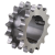 MAE-DKR-ZRET-08B-1-C45 - Double-Sprockets ZRET for two Single-Strand Roller Chains DIN ISO 606 (ex DIN 8187), for Taper Bushes, 2 x ISO 08 B-1, Pitch 1/2 x 5/16“