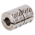 MAE-MAS-RF-ON - One-Piece Clamp Couplings MAS, Stainless Steel, without Keyway