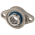 MAE-K-FLL-SSUFL - Cuscinetti a sfere per flange SSUFL, serie leggera, con anello eccentrico, acciaio inossidabile