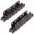 DIN ISO 606-E-RK-FL-M2-2XP - Roller Chains with Wide Straight Attachments Similar to DIN ISO 606 (formerly DIN 8187-2), Version M2, Attachment distance 2 x p