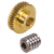 MAE-PSRS-AA-80MM - Precision Worm Gear Sets - Right Hand (Worm Gears and Hollow Worms), Centre Distance 80mm