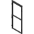 B69.60.003 - Standard - Standard Swing Door w/ horizontal brace, right