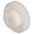 Modèle A1-295 - Roue cylindrique droite en POM H - Module 1,25 - Largeur denture 10mm