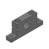 SL-SHPTSH, SH-SHPTSH, SHD-SHPTSH, SL-SHPTAH, SH-SHPTAH - Precision Cleaning Shaft Supports - T-Shaped Split (Machined) - Standard - Height Configurable Type