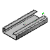 KSRR - Simplified Slide Rails - Stainless Steel - E - Bearing Type - Rail