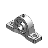 C-PDR - 【中精度】滚珠轴承组件 - 铸铁轴台型