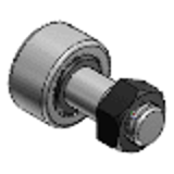 CFURT, CFURTS - 凸轮轴承随动器-带润滑脂补充孔用安装螺纹孔-圆弧型