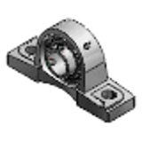 CPDR - 滚珠轴承组件(经济型) -铸铁轴台型-
